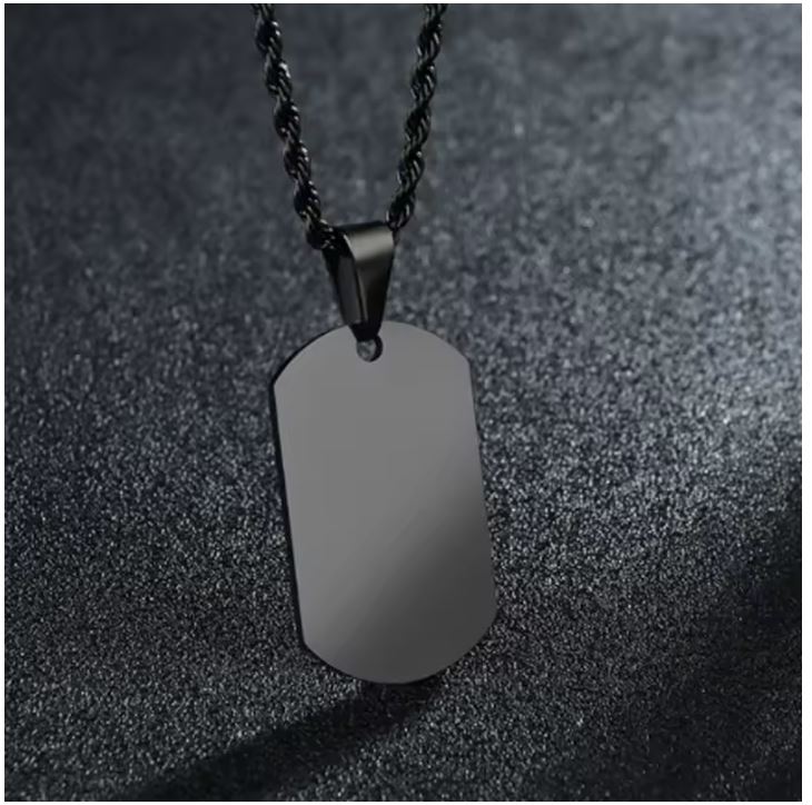 Customized Engrave Photo Pendant Necklace