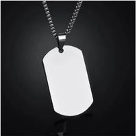 Customized Engrave Photo Pendant Necklace